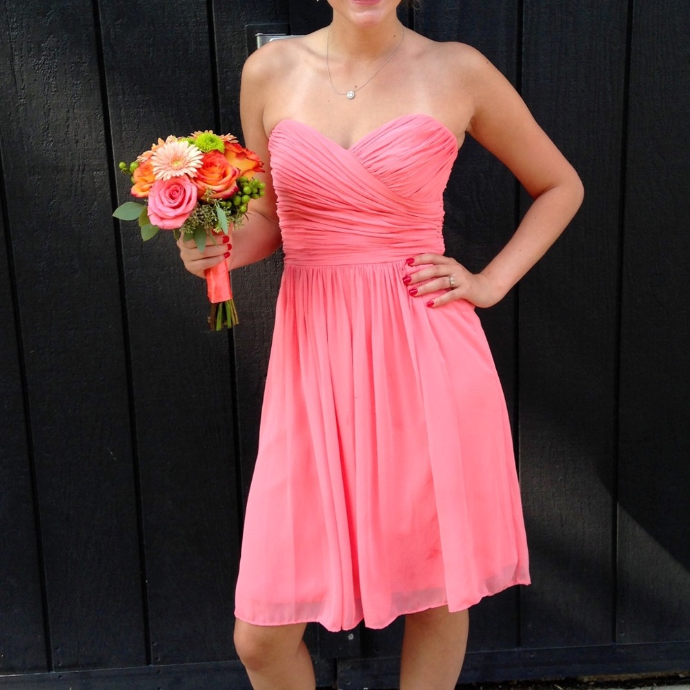 After six bridesmaids dress